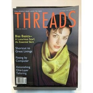 Taunton's Threads Magazine September 1995 #60 See Pics for Articles